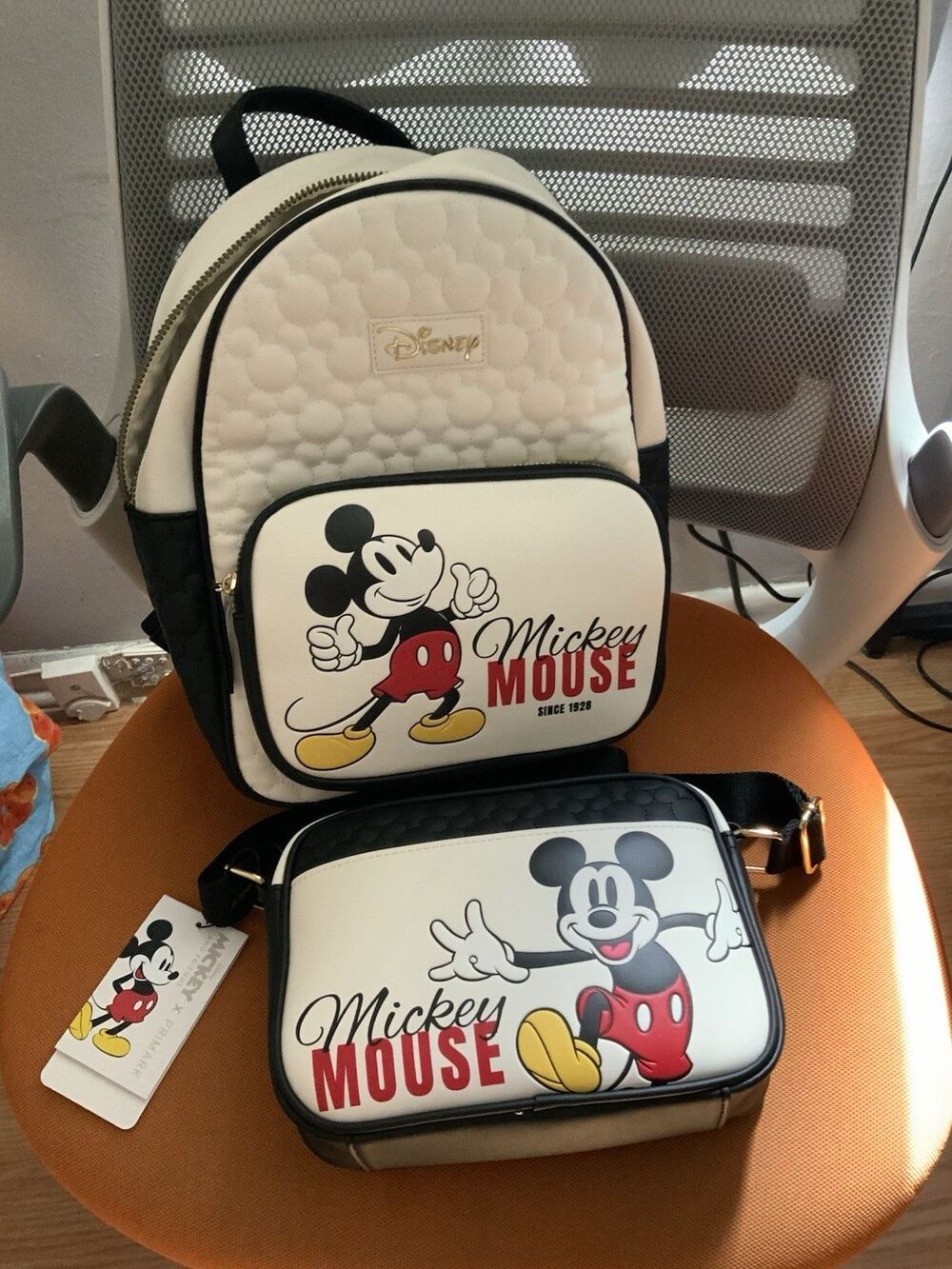 Disney Mickey Mouse Backpack & Crossbody Bundle NWT